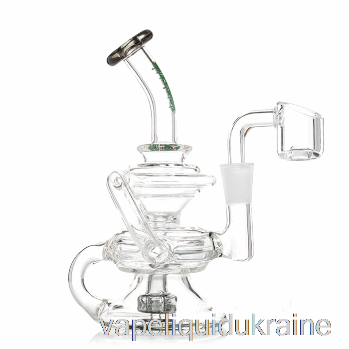 Vape Liquid Ukraine Ooze Rip Tide Mini Recycler Dab Rig Sea Star (Clear / Pink)
